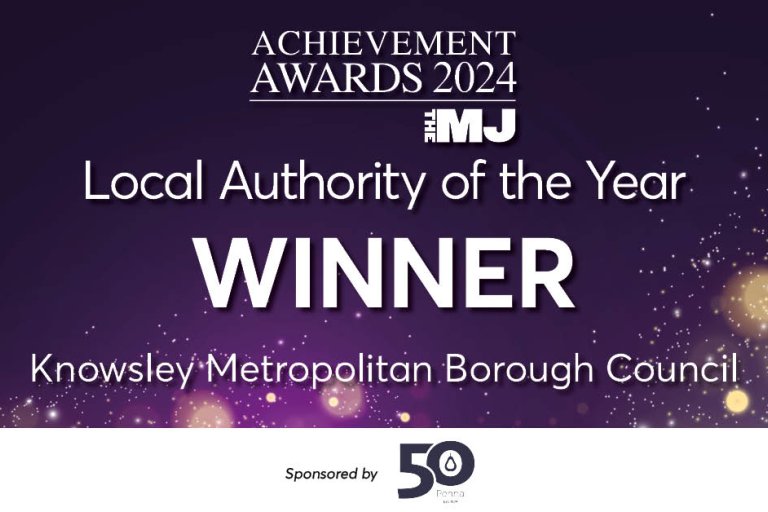 Local Authority of the Year Winner of the Achievement Awards 2024